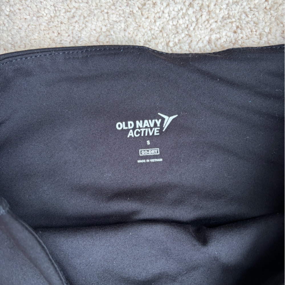 Old Navy Black Active High-Waist Leggings